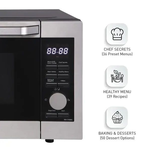 Panasonic 30 Liters Convection Microwave Oven (NN-CT68MYTE)