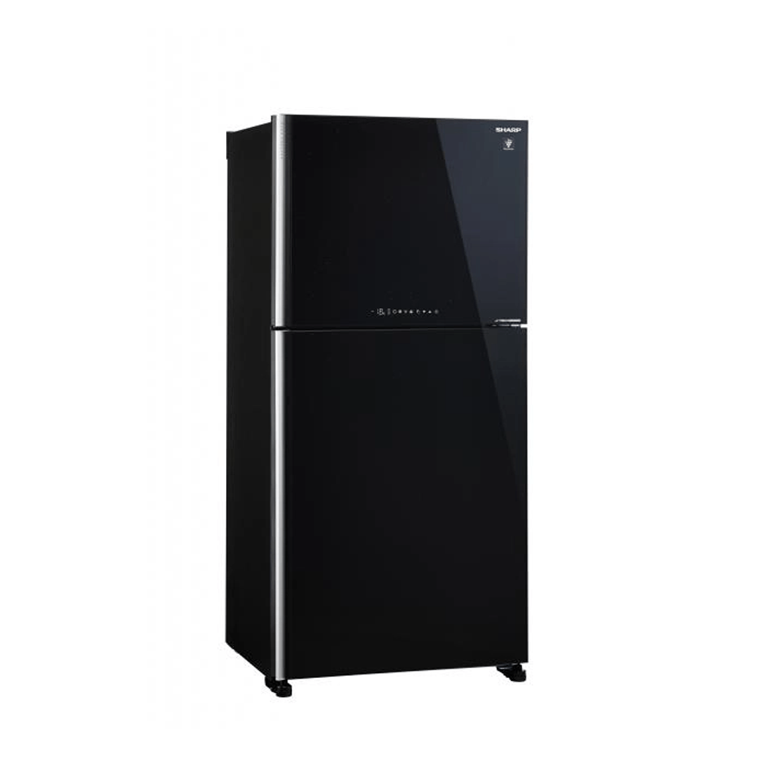 Sharp 554 Liters Glass Door Inverter Refrigerator (SJ-PG55P2-BK)