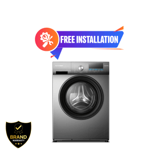 Sharp 8kg Front Loading Inverter Washing Machine (ES-FEI812DLZ-S)
