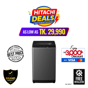 Hitachi 8KG Top Loading Washing Machine (LTL 08M00 GG)
