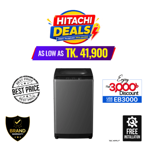 Hitachi 10 KG Top Loading Washing Machine (LTL 10MV00 GG)