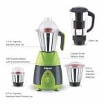 Jaipan Fruttica 1000W 4-in-1 Jars Mixer Grinder With Juicer