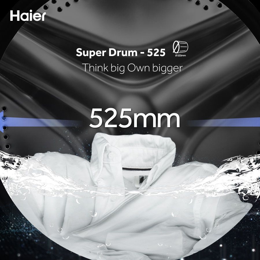 Haier 8kg Inverter Front Load Washing Machine (HW80-BP12929A)