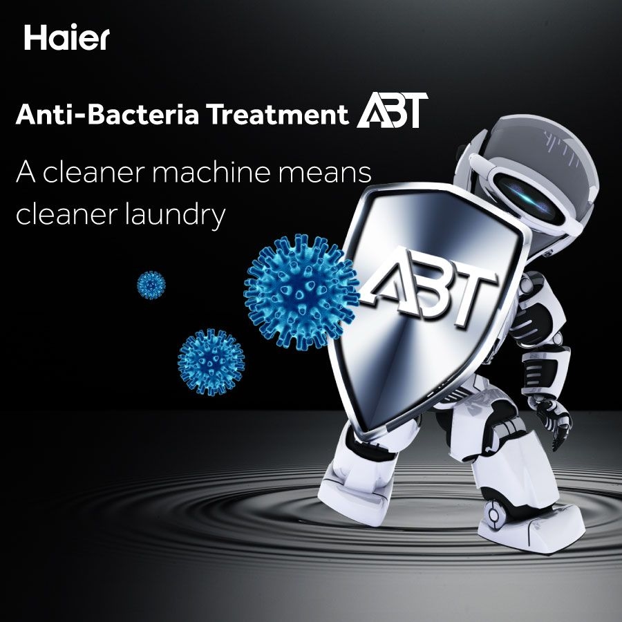 Haier 8kg Inverter Front Load Washing Machine (HW80-BP12929A)