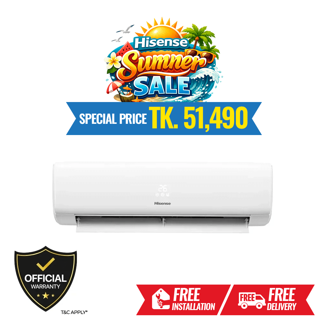 Hisense 1.5 Ton Inverter AC (AS-18TW4RGSKB02DU)