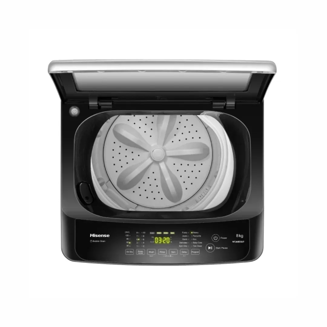 Hisense 8kg Top Load Washing Machine (WTJA8012US/BD3)