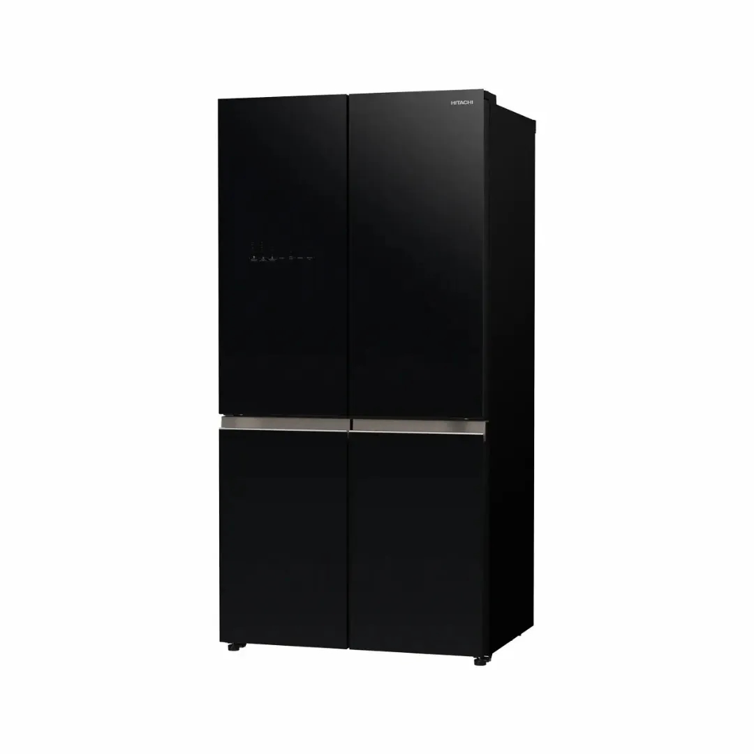 Hitachi 638 Liters 4 Door French Bottom Freezer (R-WB640V0PB-TH-GBK)