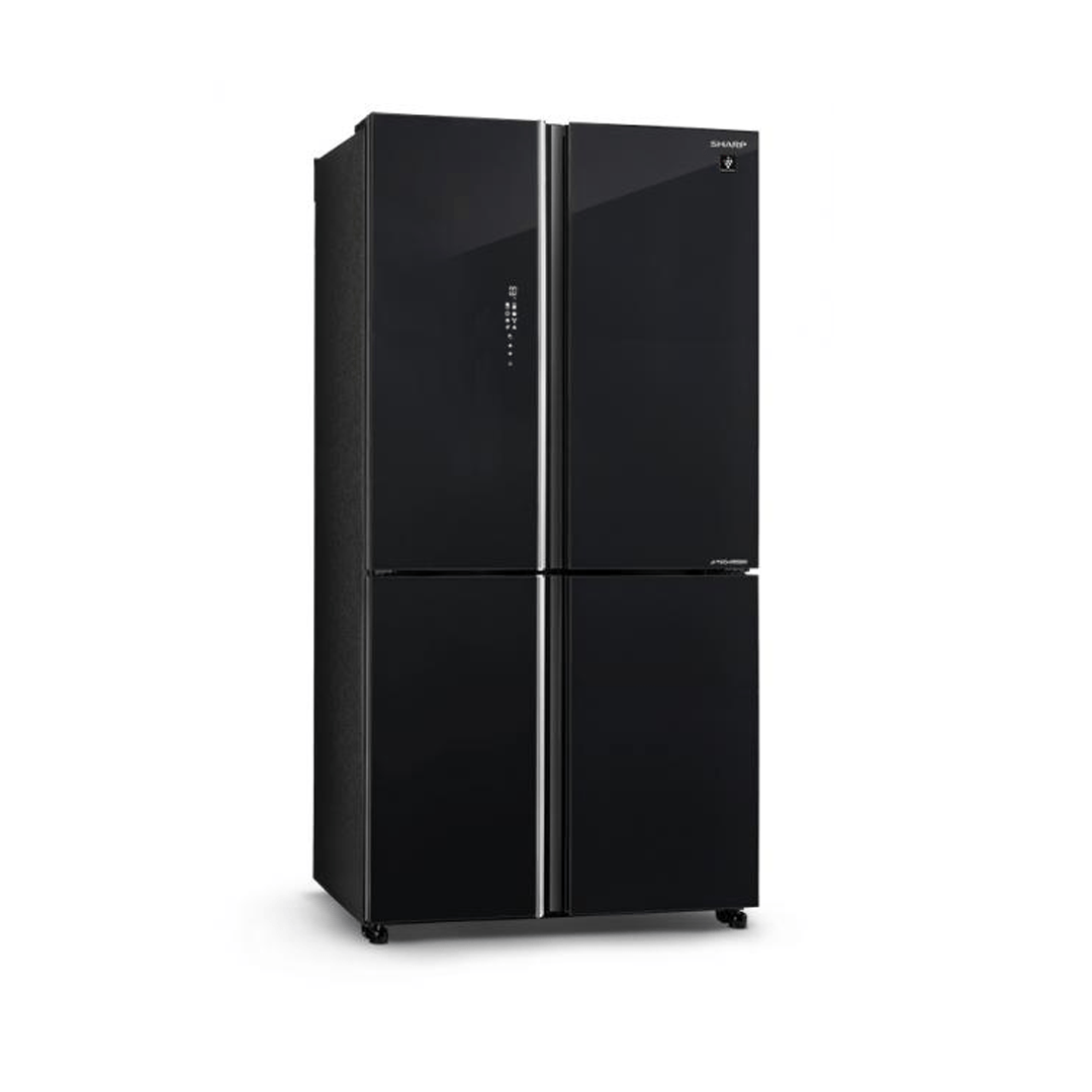 Sharp 567 Liters 4 Door Side by Side Refrigerator (SJ-VX57PG-BK)