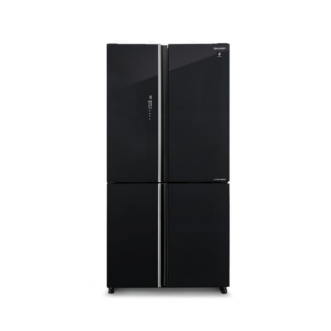 Sharp 567 Liters 4 Door Side by Side Refrigerator (SJ-VX57PG-BK)