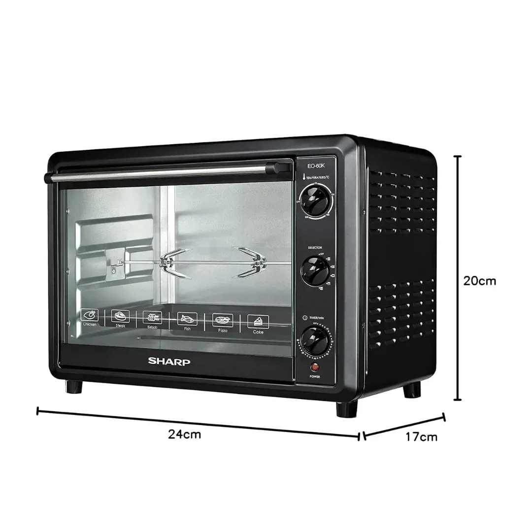 Sharp 60 Liters Electric Oven (EO-60K3)