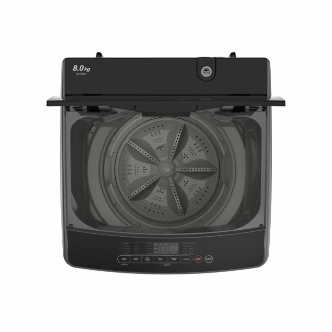 Sharp 8kg Top Loading Washing Machine (ES-G80G)