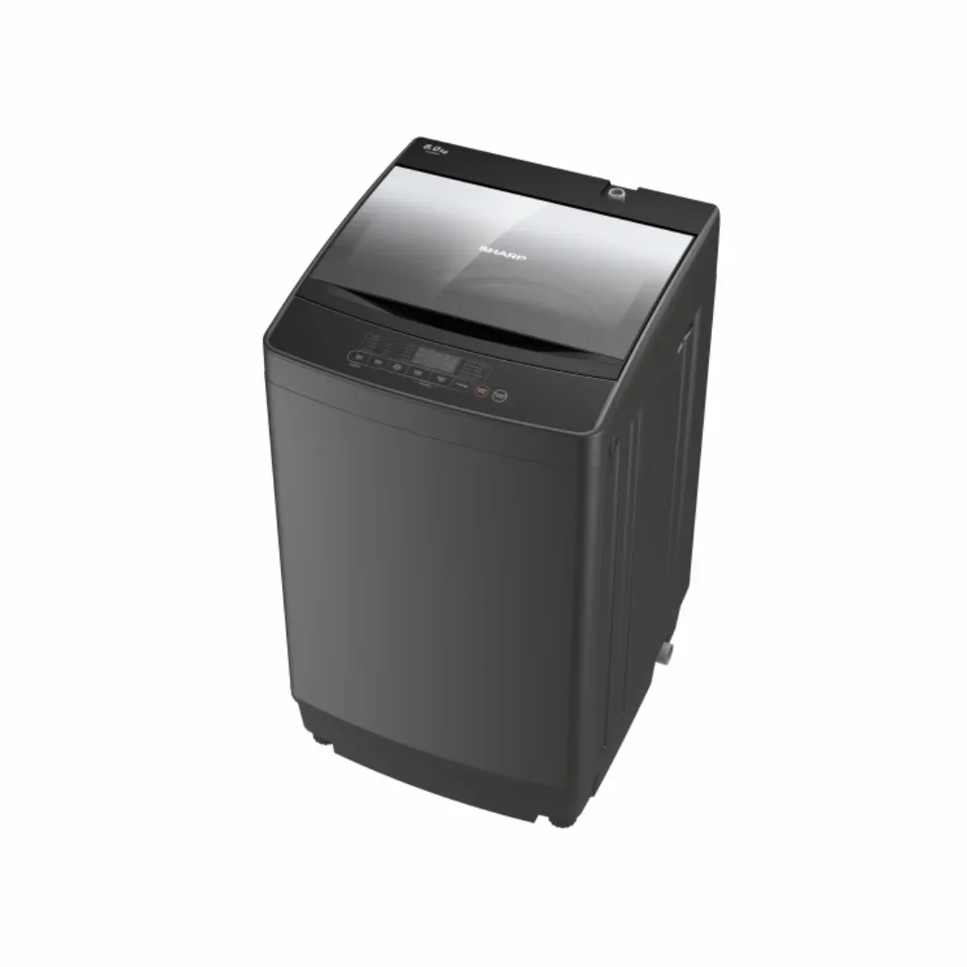 Sharp 8kg Top Loading Washing Machine (ES-G80G)