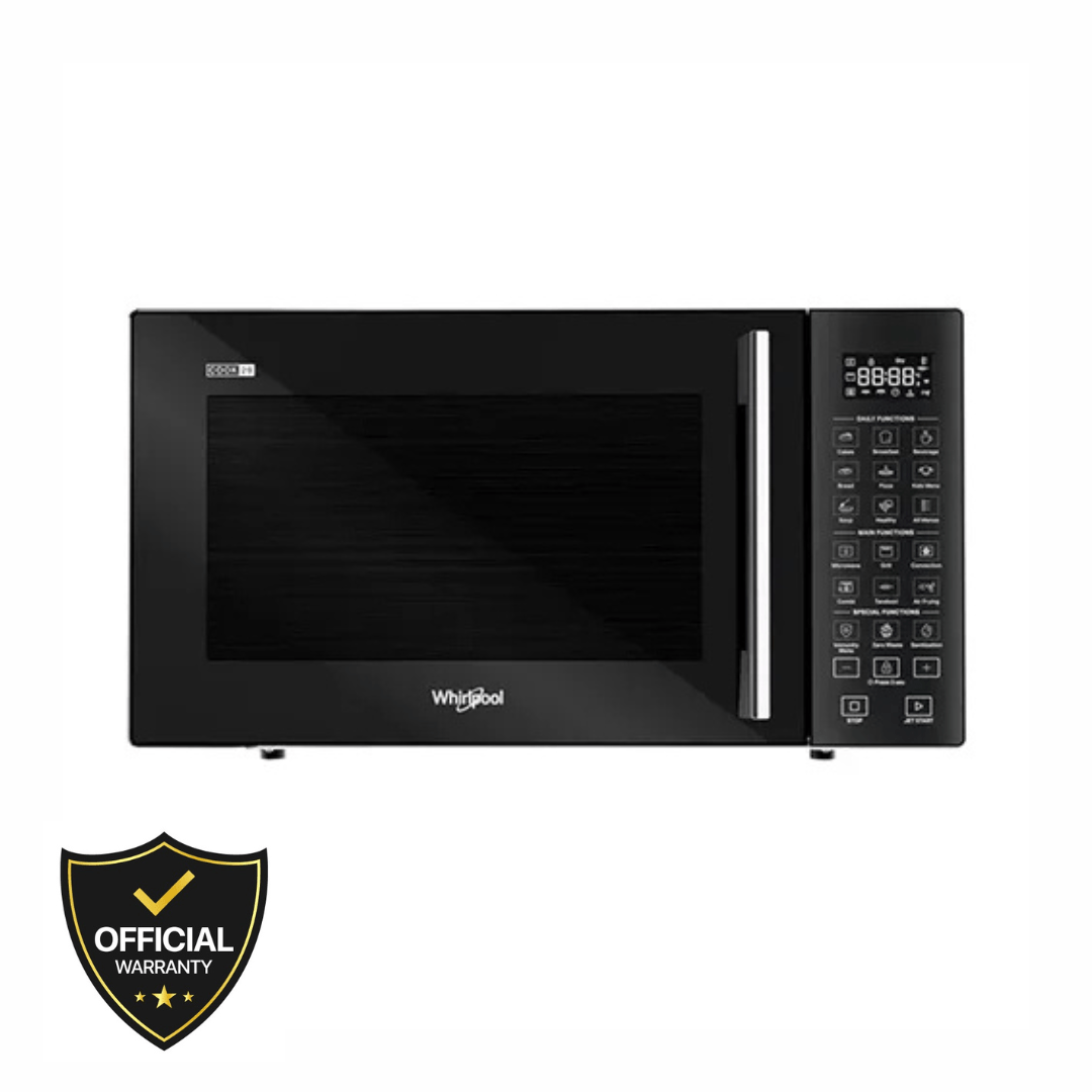 Whirlpool Magicook Pro 31CES 29L Convection Microwave Oven (Air-Fryer with Baking Plate & Rotisserie)