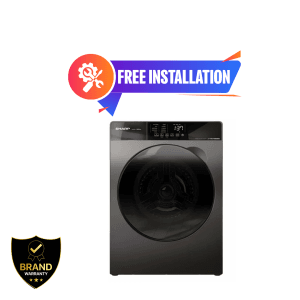 Sharp 8.5kg Full Auto Front Loading Washing Machine (ES-FW85SG)