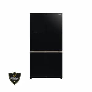 Hitachi 638 Liters 4 Door French Bottom Freezer (R-WB640V0PB-TH-GBK)