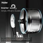 Haier 8kg Inverter Front Load Washing Machine (HW80-BP12929A)