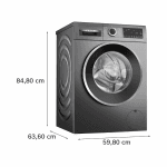 Bosch 10.5/6 KG Inverter Fully Automatic Front Load Washer Dryer Washing Machine(WNA2E4UCIN)