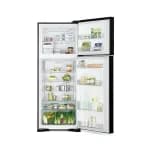 Hitachi 489 Liters Big 2 Glass Series No Frost Freezer (RVG560P7PB-KD-GBK)