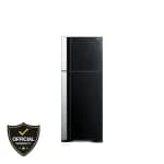 Hitachi 489 Liters Big 2 Glass Series No Frost Freezer (RVG560P7PB-KD-GBK)