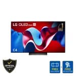 LG 77 inch OLED evo C4 4K Smart TV (OLED77C4PSA)