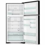 Hitachi 601 Liters Big 2 Glass Series No Frost Refrigerator (RVG690P7PB-KD-GBK)