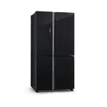 Sharp 567 Liters 4 Door Side by Side Refrigerator (SJ-VX57PG-BK)