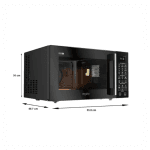 Whirlpool Magicook Pro 31CES 29L Convection Microwave Oven (Air-Fryer with Baking Plate & Rotisserie)