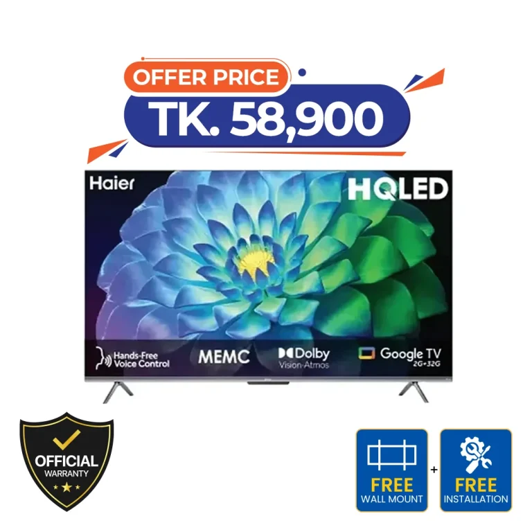 Haier 55 Inch HQLED 4K Google TV (H55P7UX)