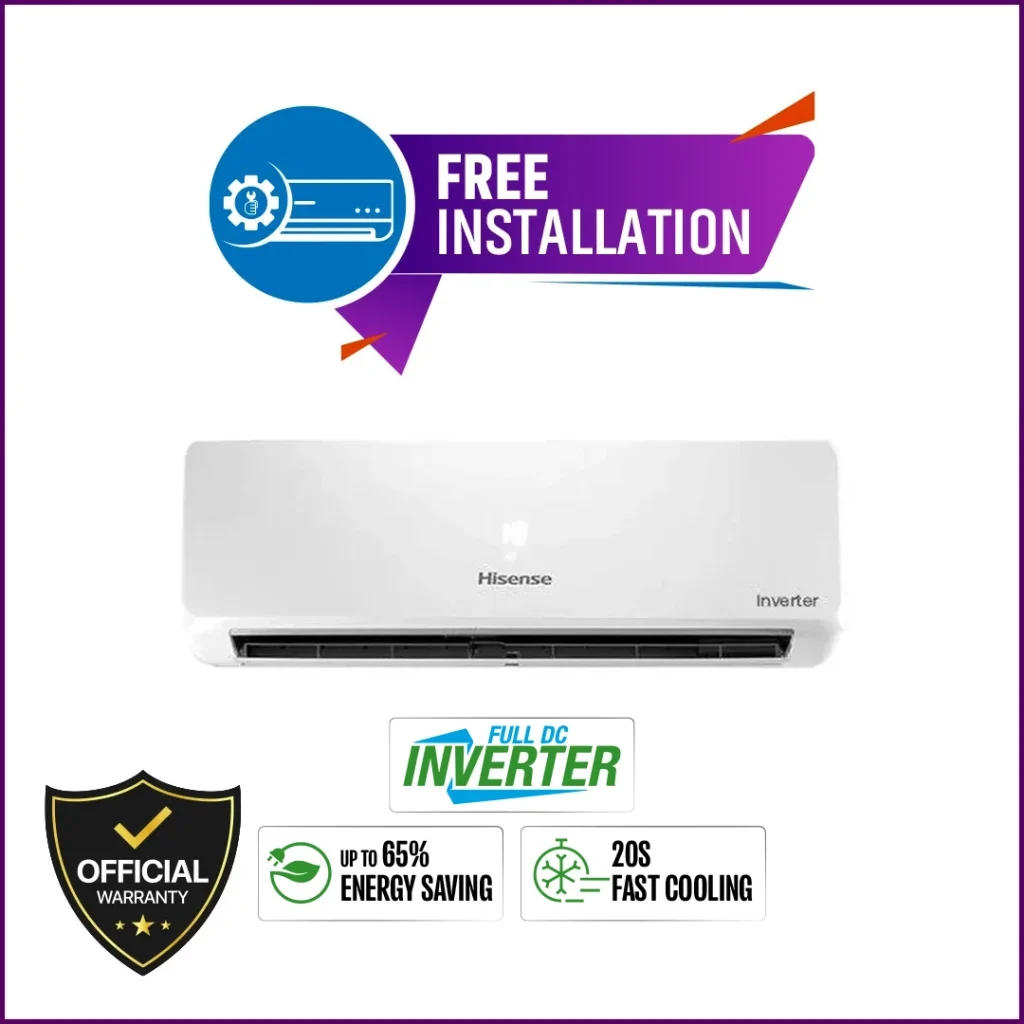 Hisense 1.5 Ton Full DC Inverter AC (AS-18TW4RMATD01BU)
