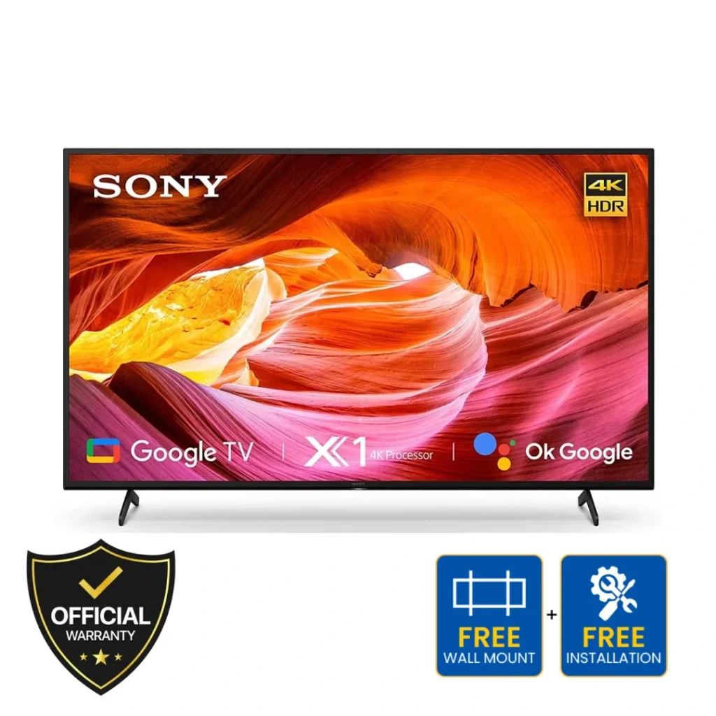 Sony 43 Inch 4K UHD Google TV (KD43X75K)