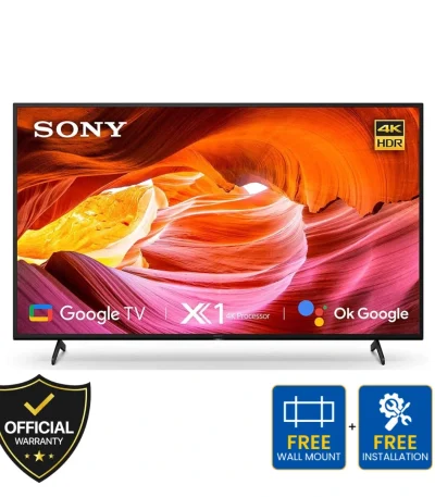 Sony 43 Inch 4K UHD Google TV (KD43X75K)