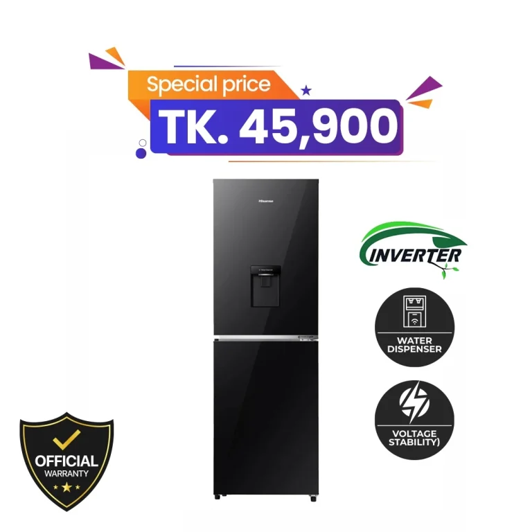 Hisense 270 Liters BMF Inverter Refrigerator with Water Dispenser