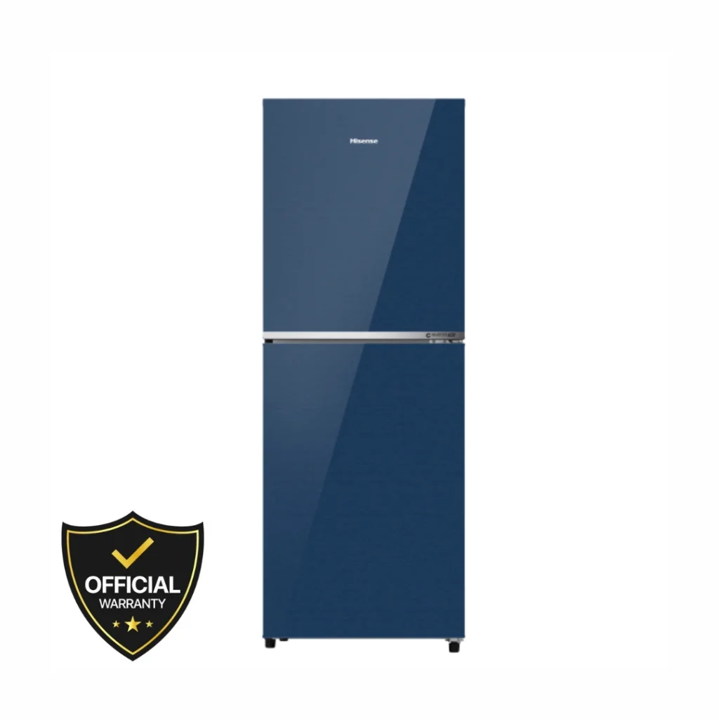 Hisense 238L TMF Inverter Glass Door Refrigerator (RT1G236NARB/BD3)